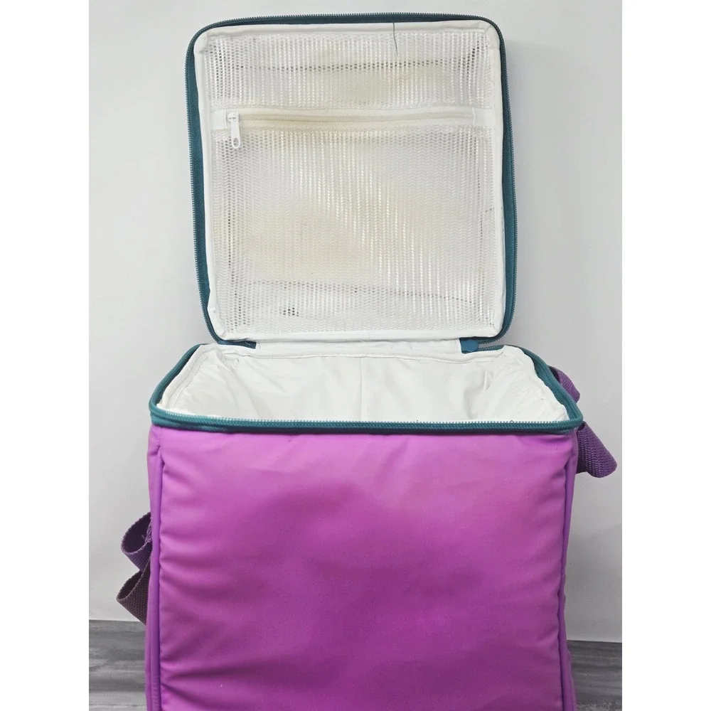 Igloo Retro Neon Lunch Cooler Bag Large 13×10 Vintage Style Purple‎